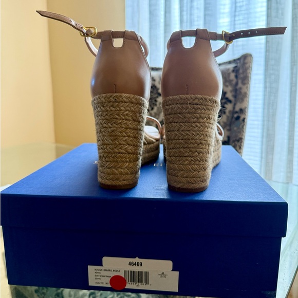 Stuart Weitzman Nudist Espadrille Wedge - Size 10.5 - Picture 9 of 11
